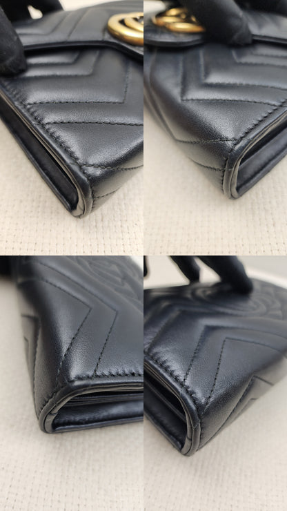 Gucci Black Marmont WOC