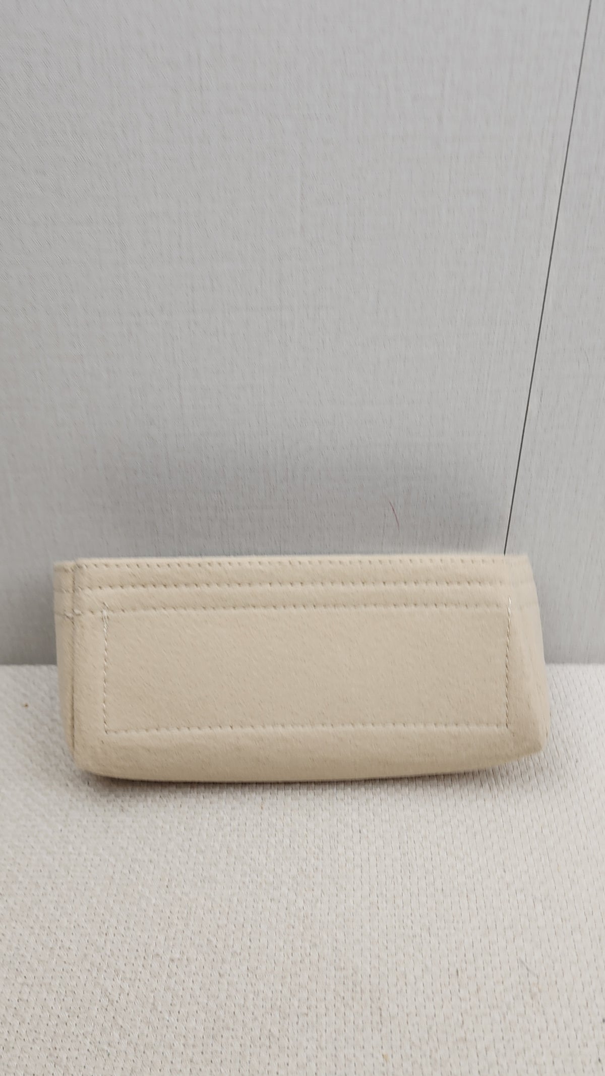 Chanel Beige Calfskin Wildstitch Old Medium Boy