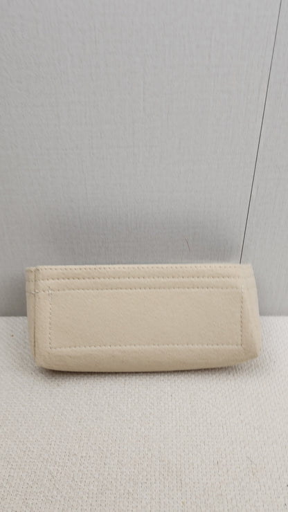 Chanel Beige Calfskin Wildstitch Old Medium Boy