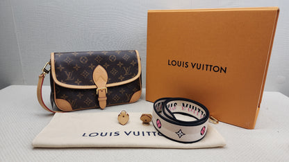 LV Monogram Diane Black Bag