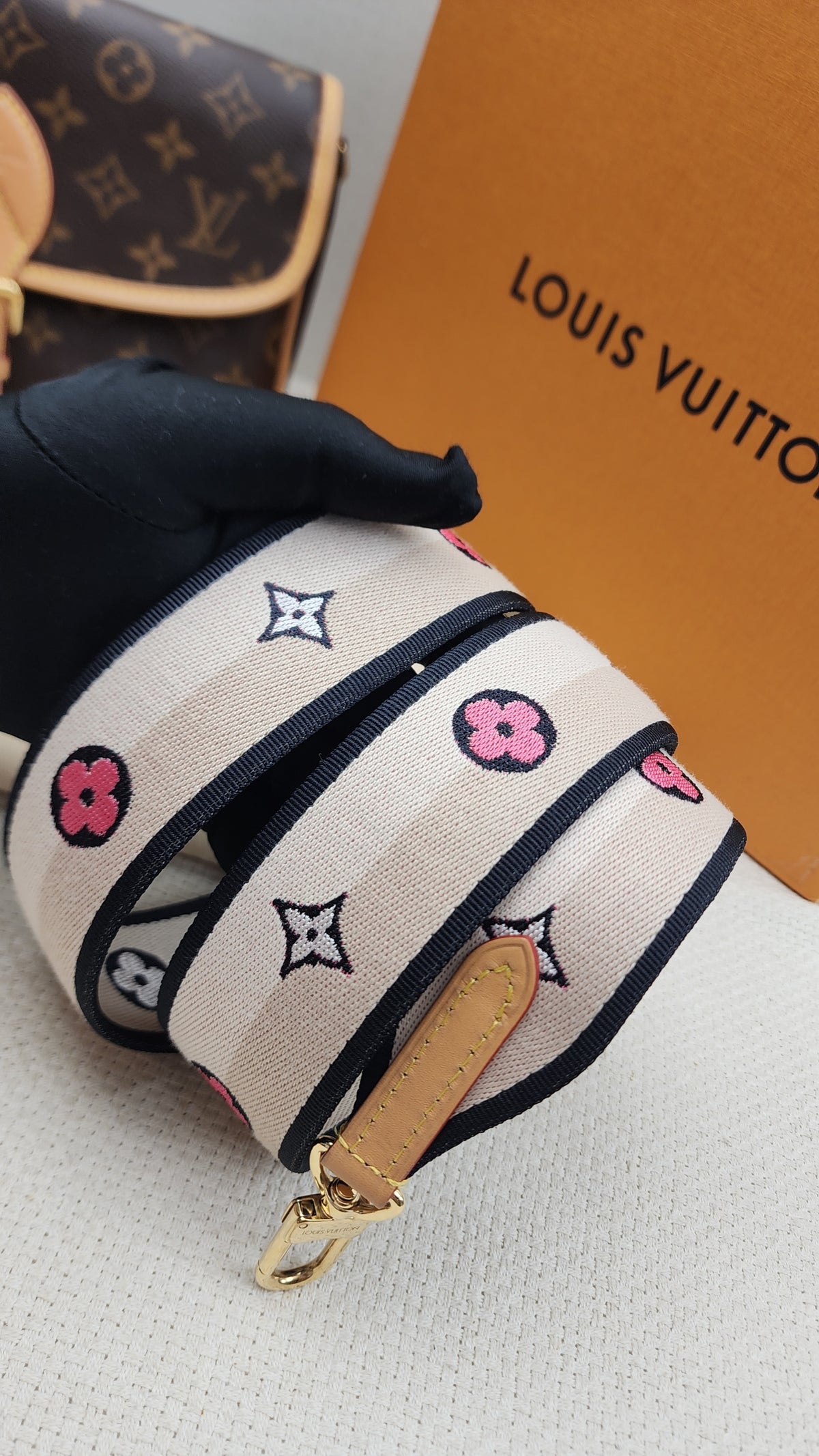 LV Monogram Diane Black Bag