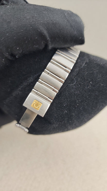 Omega Steel Constellation Mini Quartz Watch 22.5mm