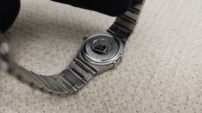 Omega Steel Constellation Mini Quartz Watch 22.5mm