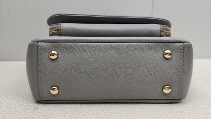 Chanel Grey Caviar Quilted Business Affiliate Flap
