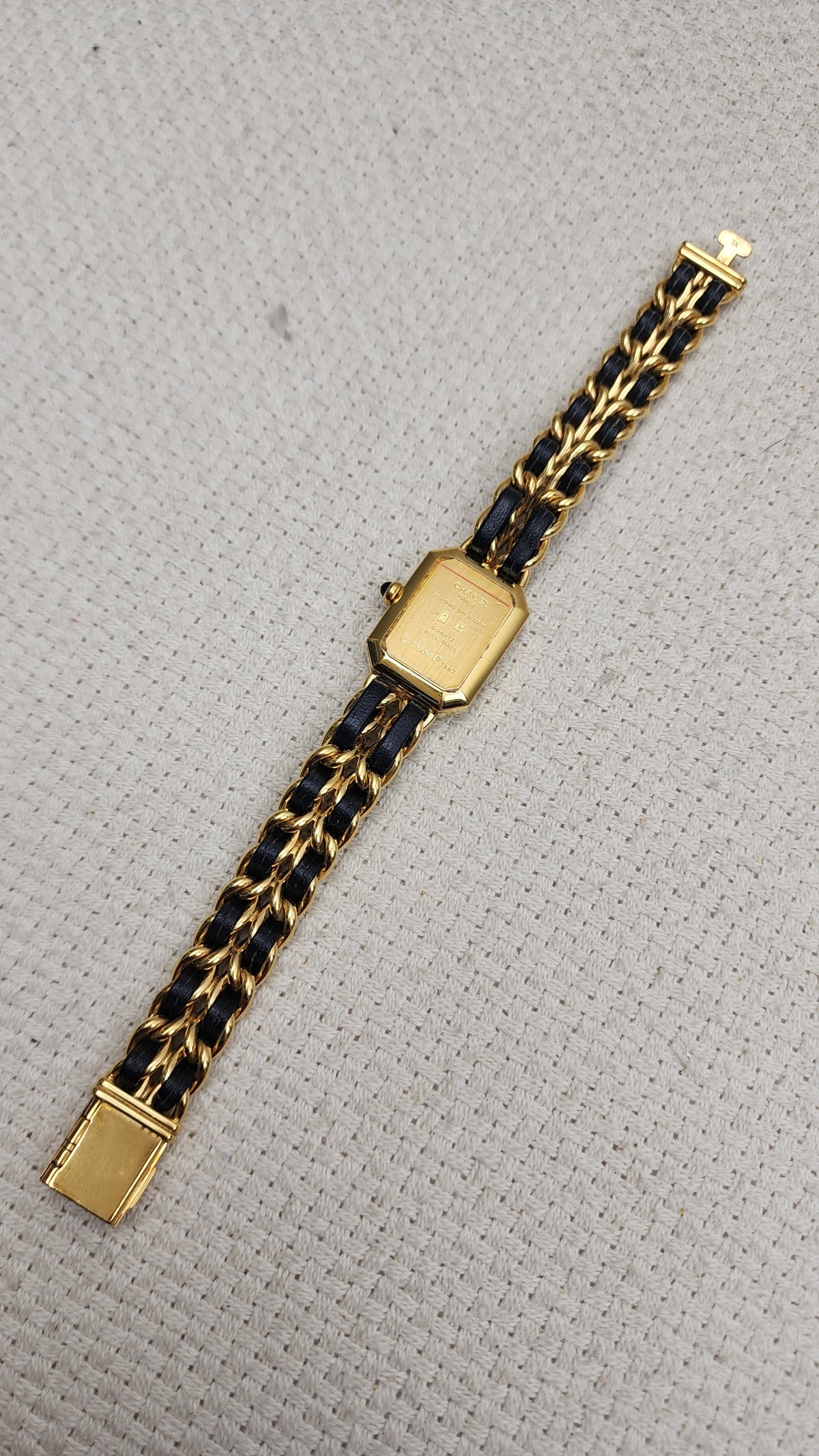 Chanel Gold Premiere Watch XL