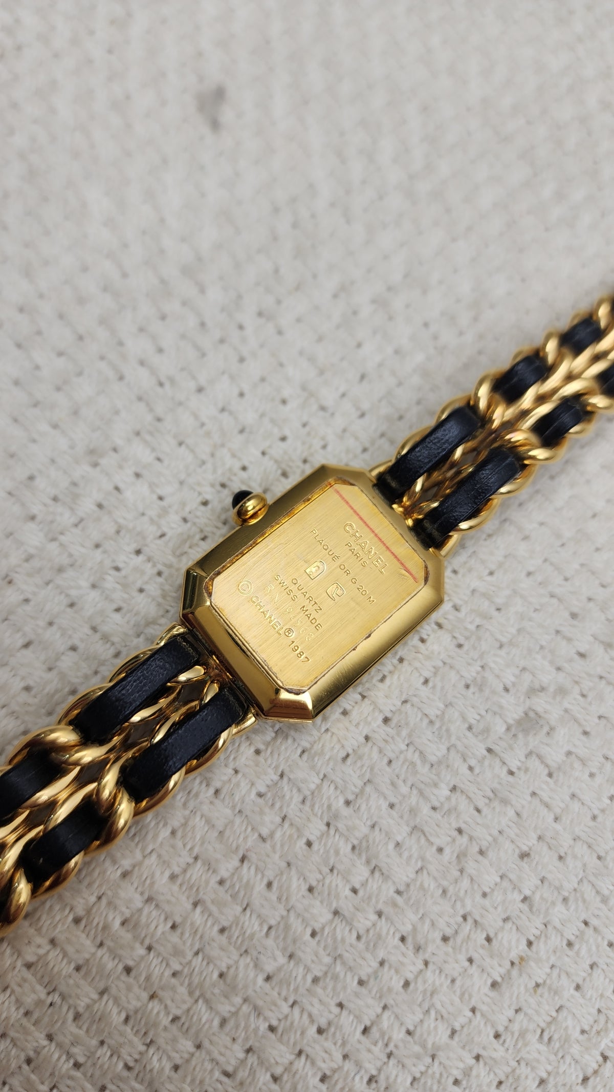 Chanel Gold Premiere Watch XL