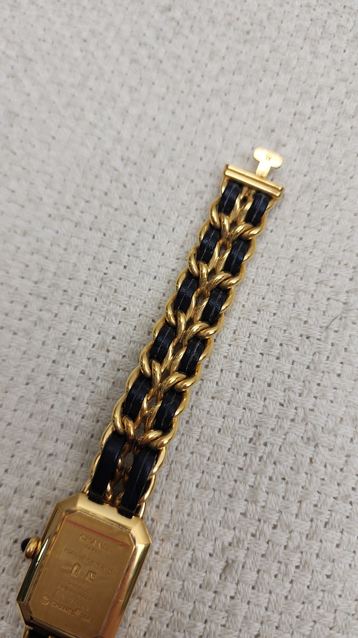 Chanel Gold Premiere Watch XL