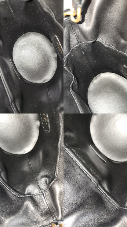 YSL Gaby Quilted Bucket Bag