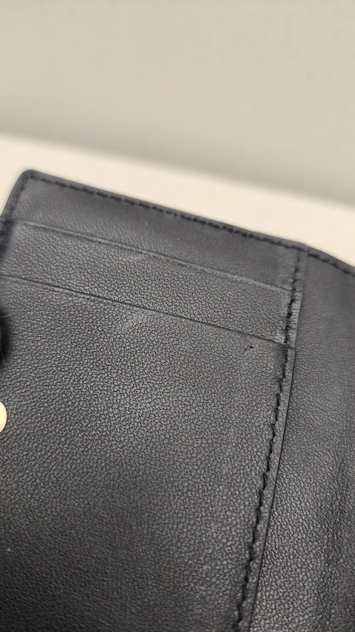 Chanel Black Lambskin Cannage Bloom Card Holder (LGHW)