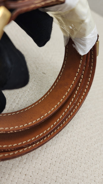 Celine Brown Macadam Handled Bag