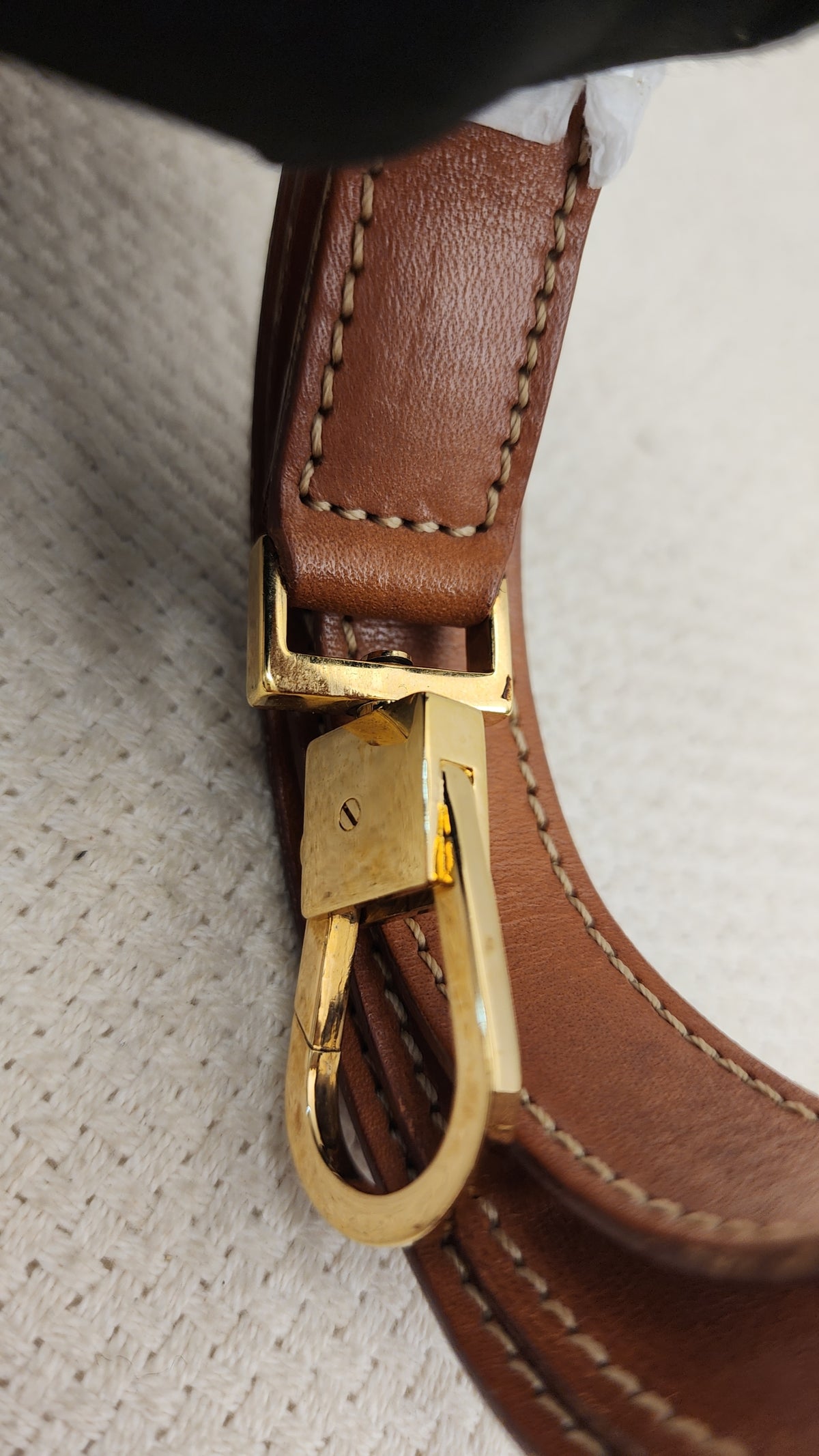 Celine Brown Macadam Handled Bag