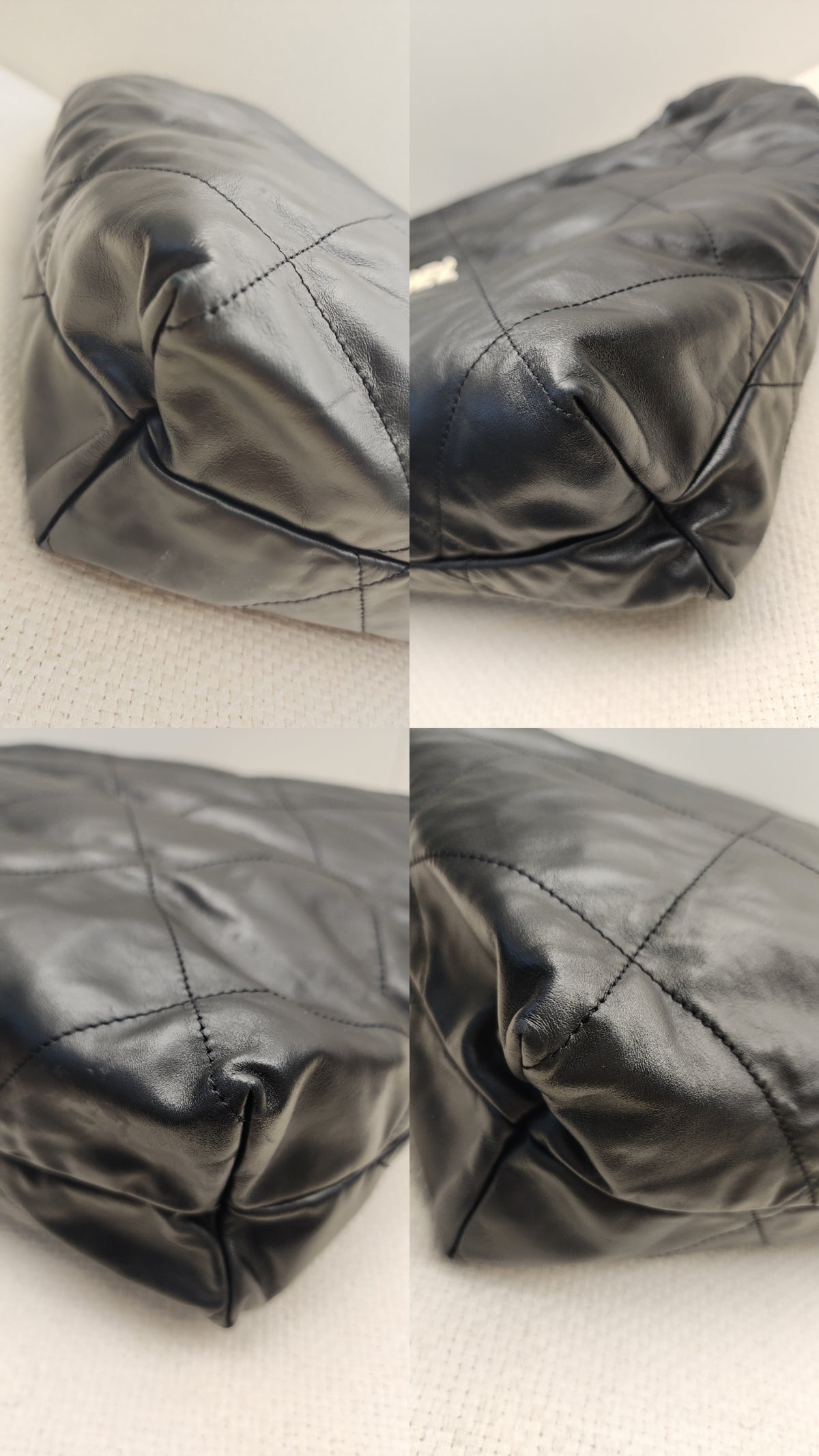 Chanel Black Calfskin Medium 22 (GHW)