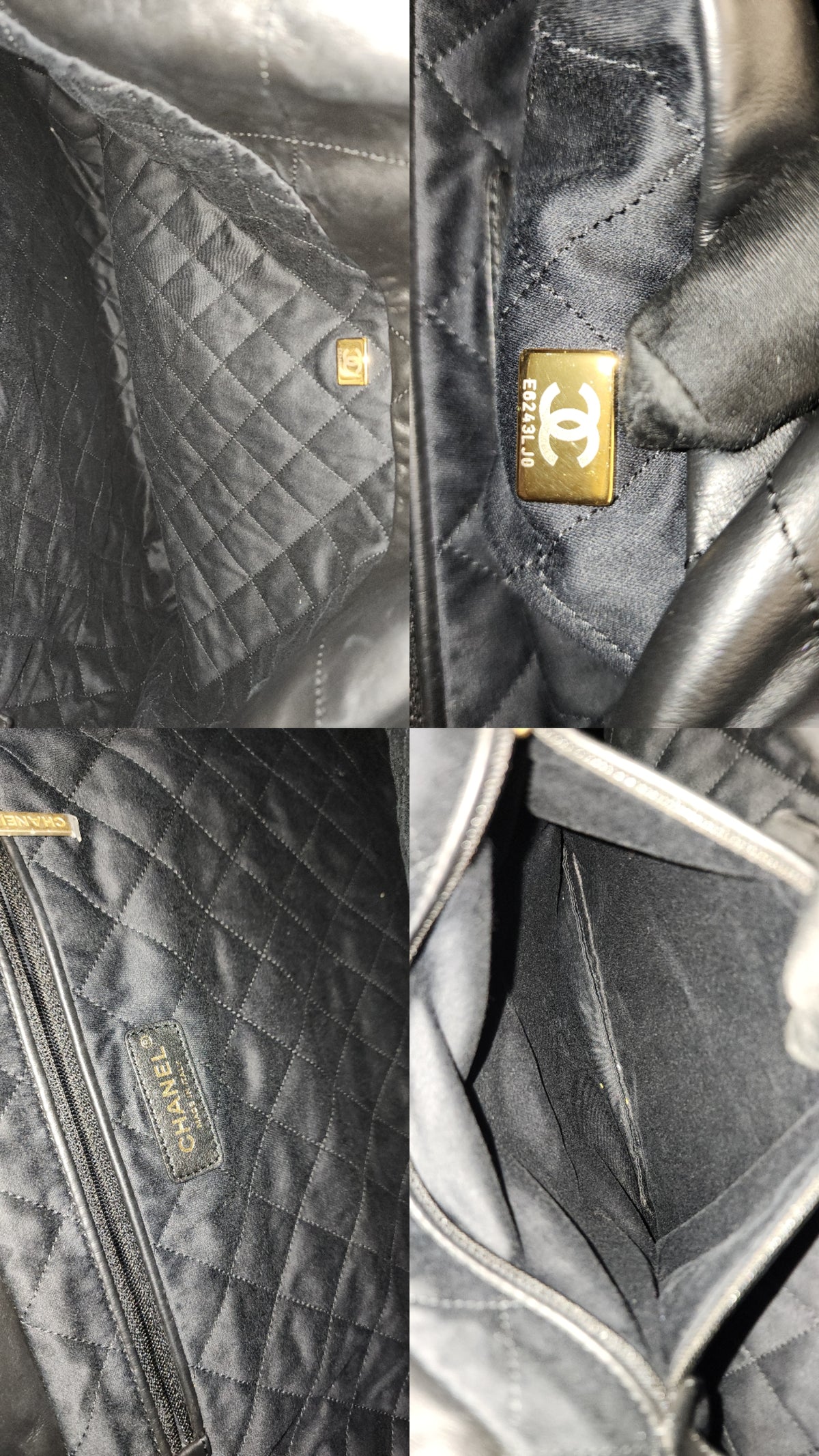 Chanel Black Calfskin Medium 22 (GHW)