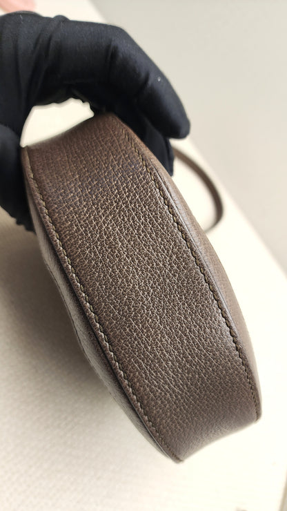 Gucci Ophidia GG Supreme Mini Round Chain Bag