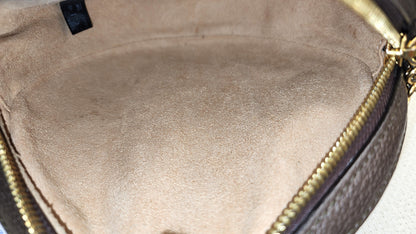 Gucci Ophidia GG Supreme Mini Round Chain Bag
