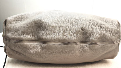 Gucci Taupe Calfskin Interlocking Soho Hobo Bag