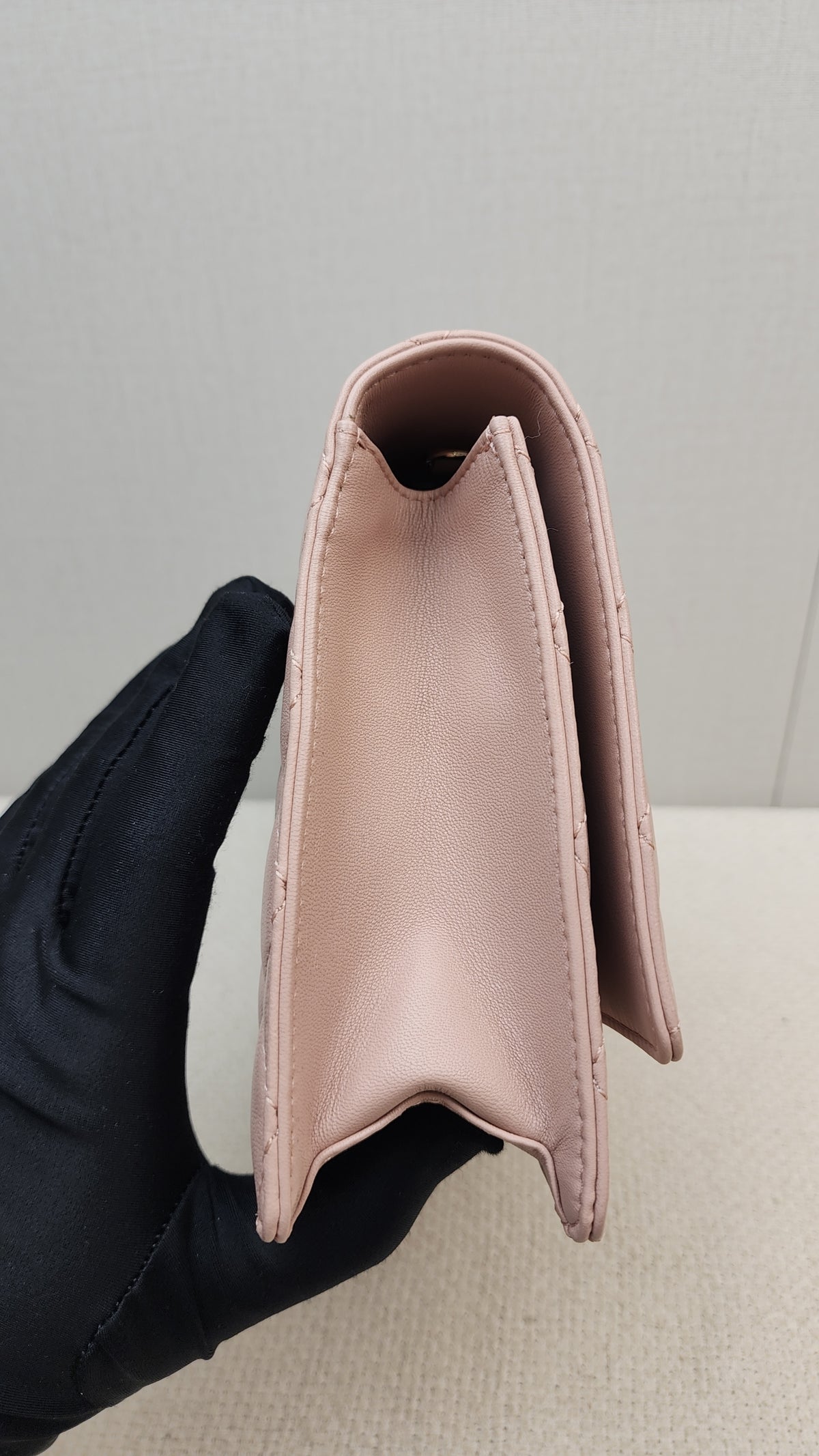 Chanel Fantasy Pearl Flap Bag Pink Shoulder Bag (GHW)