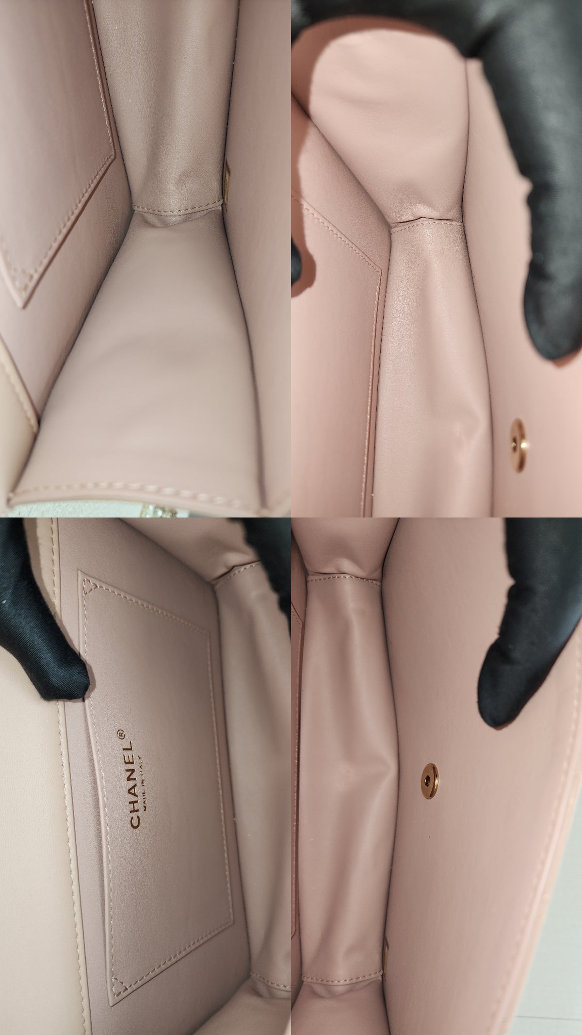 Chanel Fantasy Pearl Flap Bag Pink Shoulder Bag (GHW)