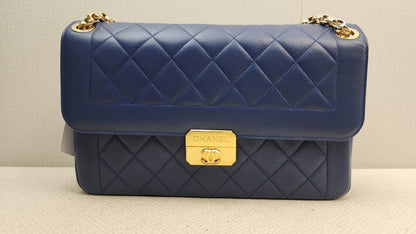 Chanel Black Caviar Zip Wallet Pouch (GHW)