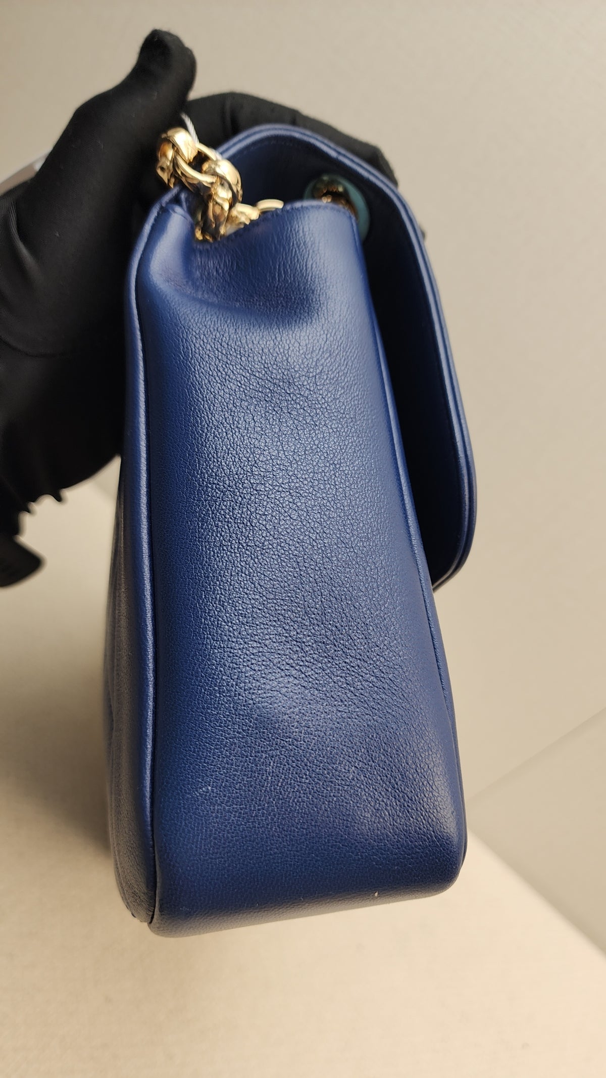 Chanel Black Caviar Zip Wallet Pouch (GHW)