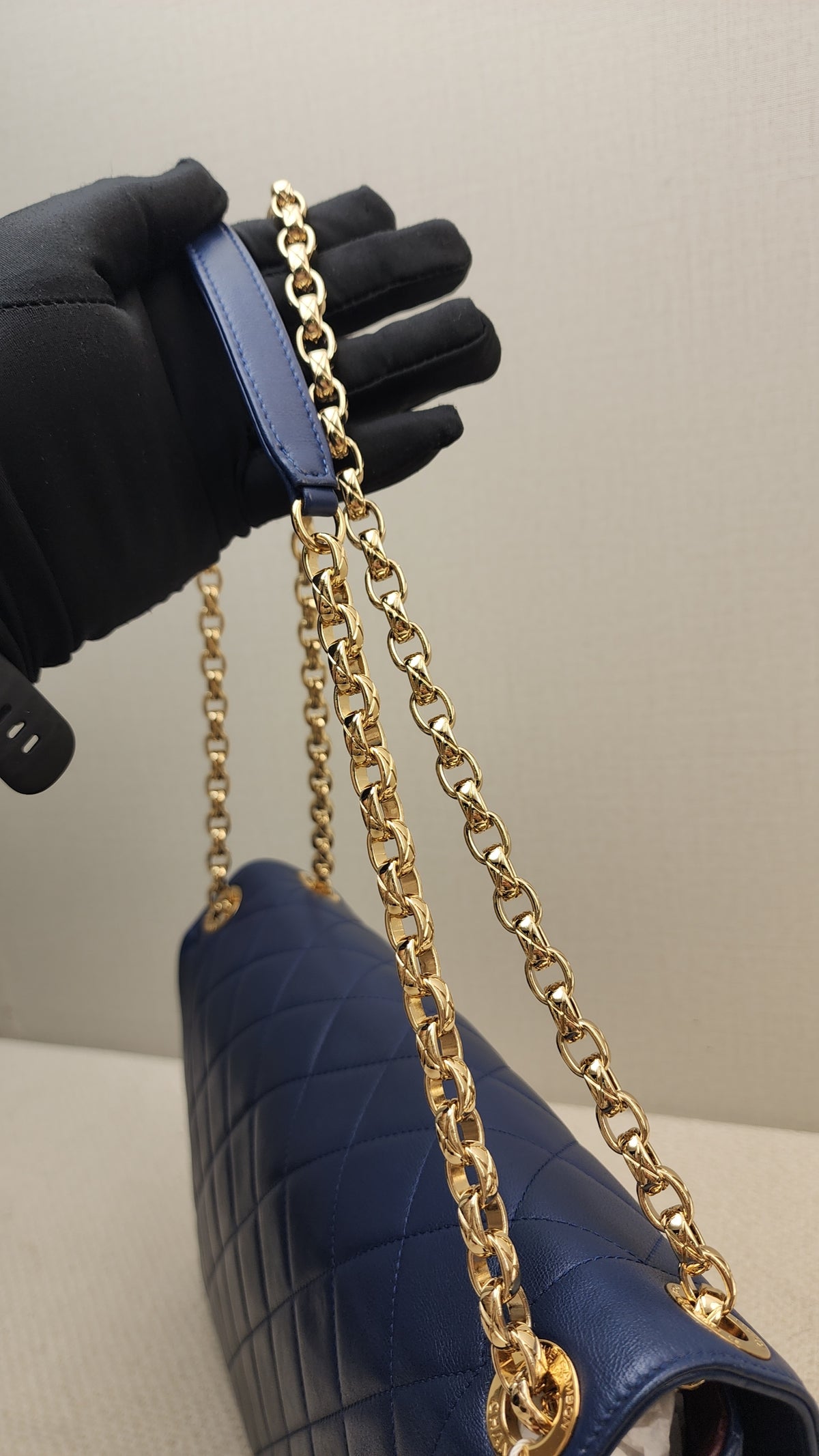 Chanel Black Caviar Zip Wallet Pouch (GHW)