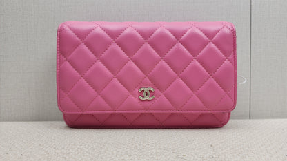 Chanel Pink Lambskin WOC (SHW)