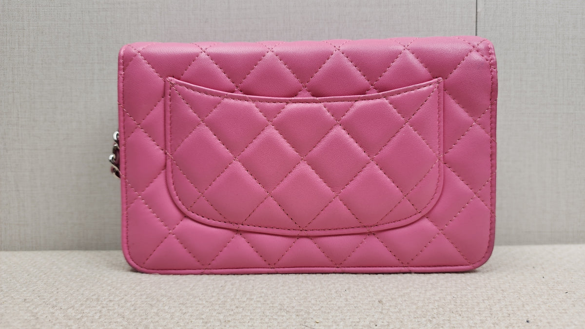 Chanel Pink Lambskin WOC (SHW)