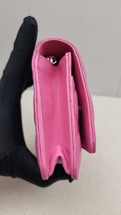 Chanel Pink Lambskin WOC (SHW)