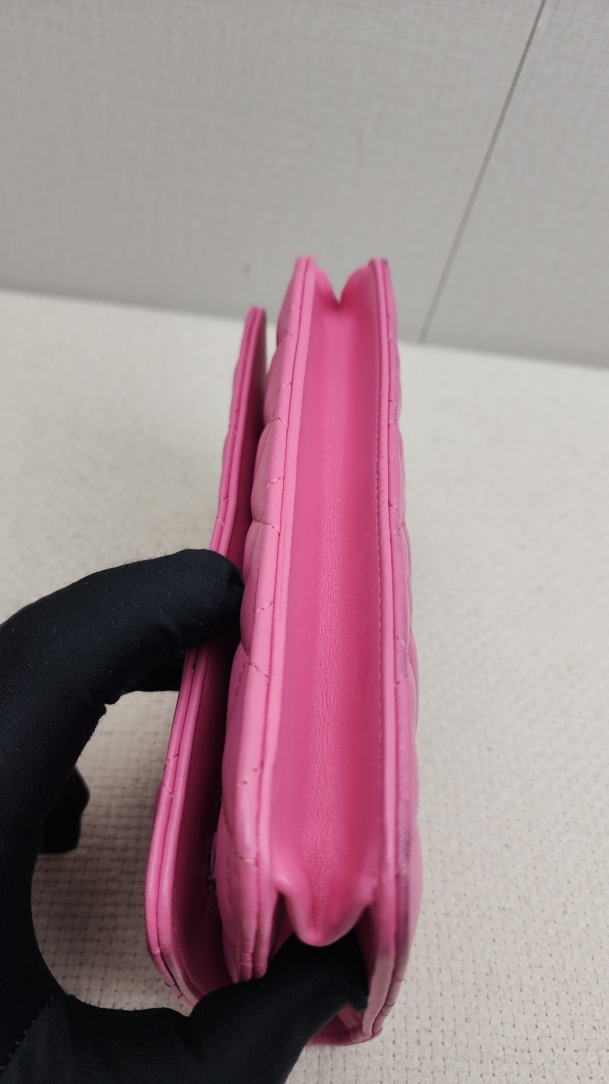 Chanel Pink Lambskin WOC (SHW)