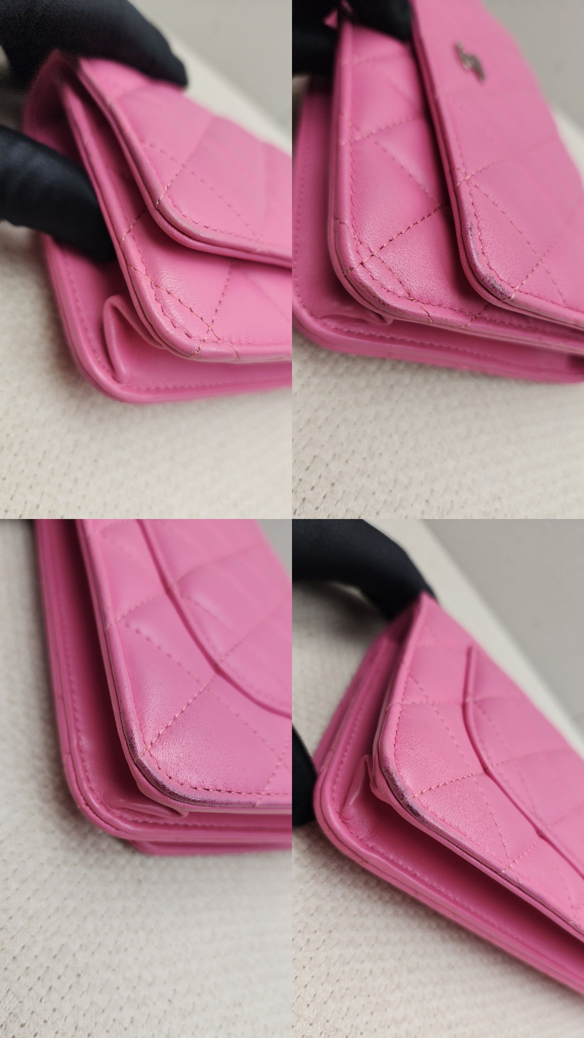 Chanel Pink Lambskin WOC (SHW)