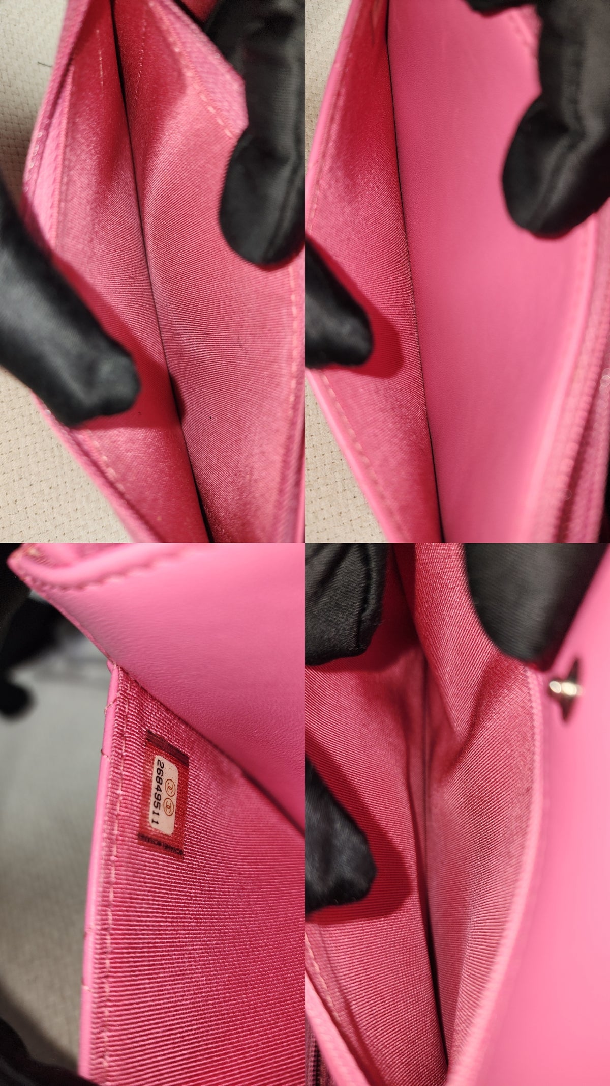 Chanel Pink Lambskin WOC (SHW)