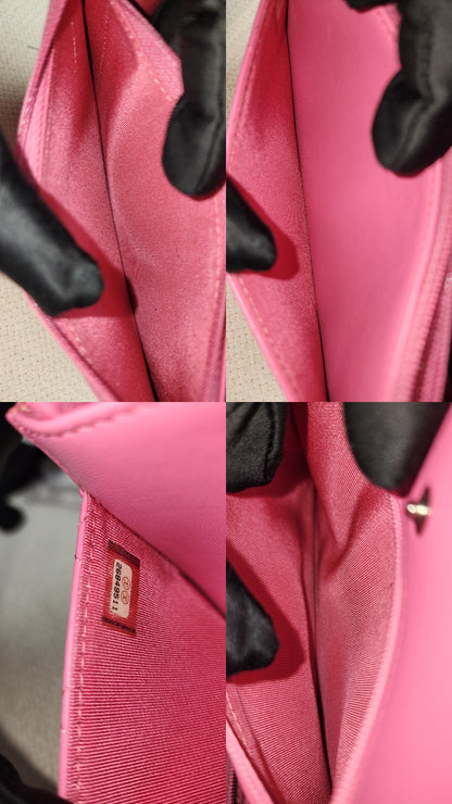 Chanel Pink Lambskin WOC (SHW)