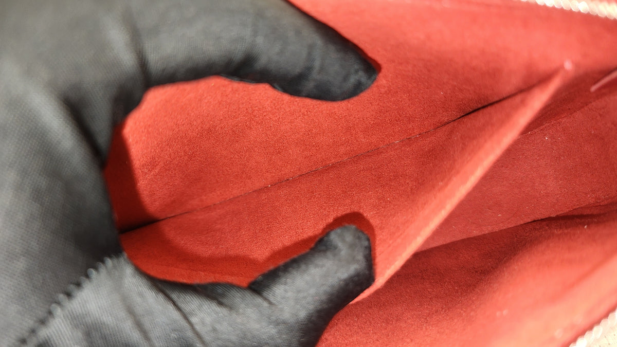 LV Red Epi Pochette Accessoires