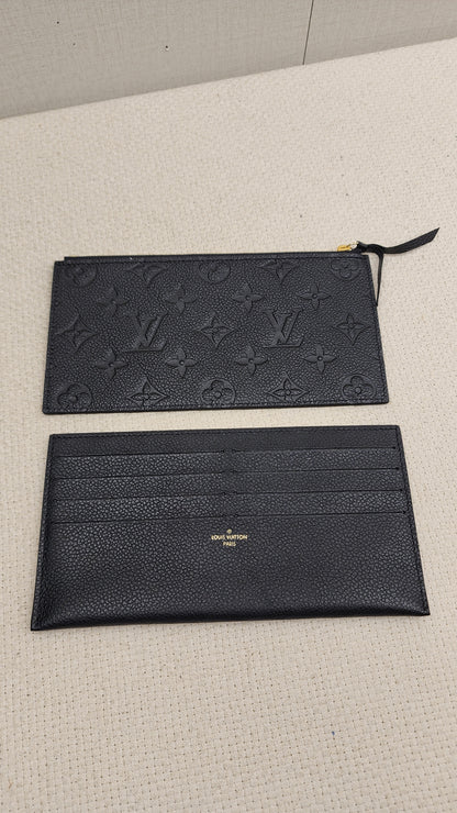 LV Black Monogram Empreinte Felicie Pochette