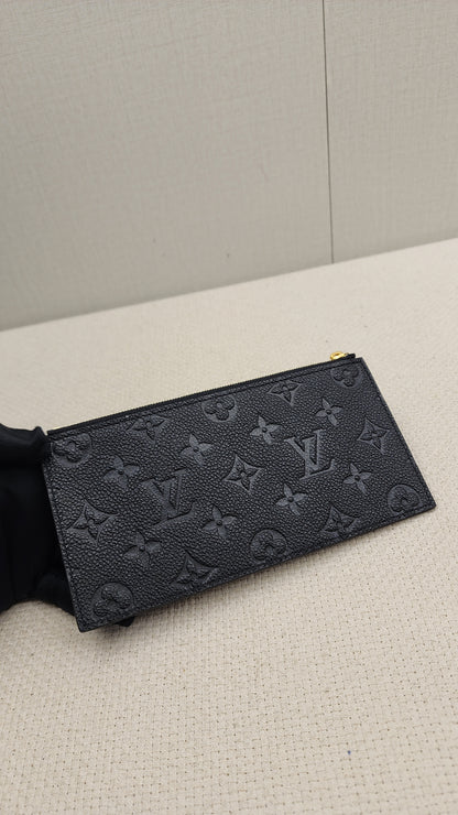 LV Black Monogram Empreinte Felicie Pochette