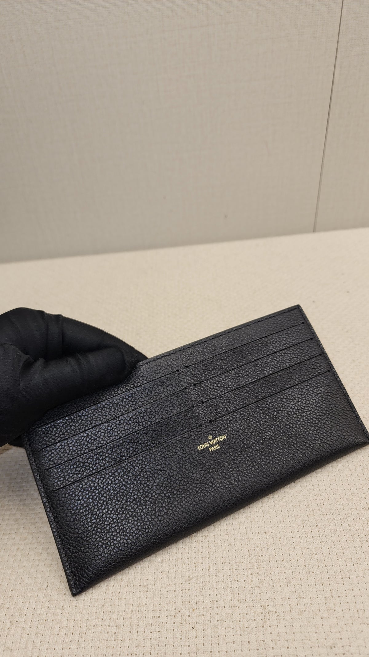 LV Black Monogram Empreinte Felicie Pochette