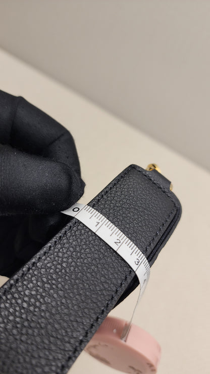 LV Black Monogram Empreinte Felicie Pochette