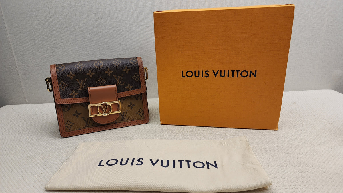 LV Reverse Monogram Mini Dauphine