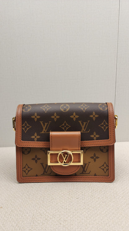 LV Reverse Monogram Mini Dauphine