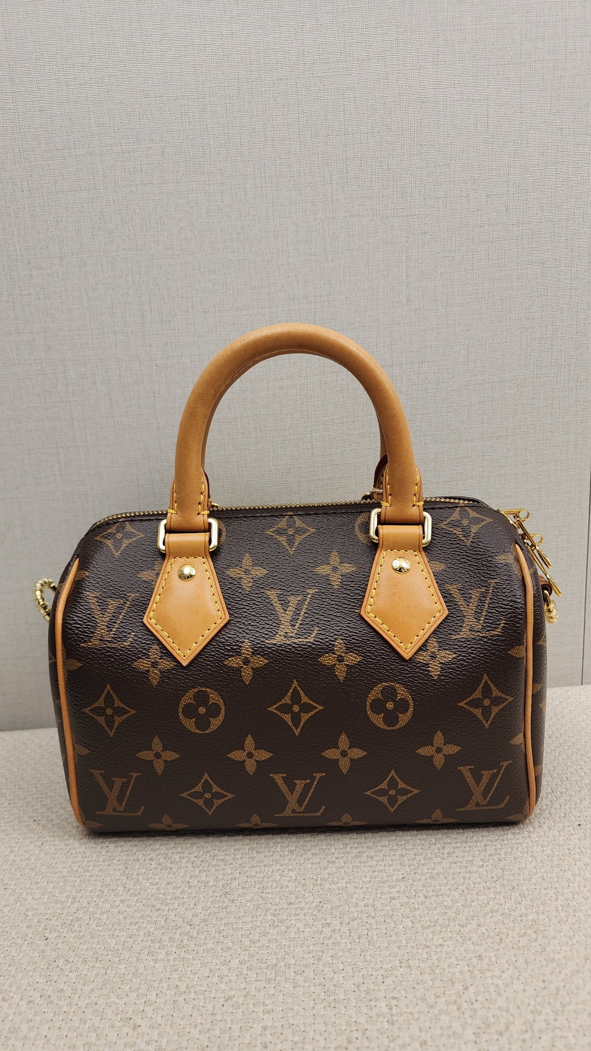 LV Monogram Speedy 20 Fuchsia