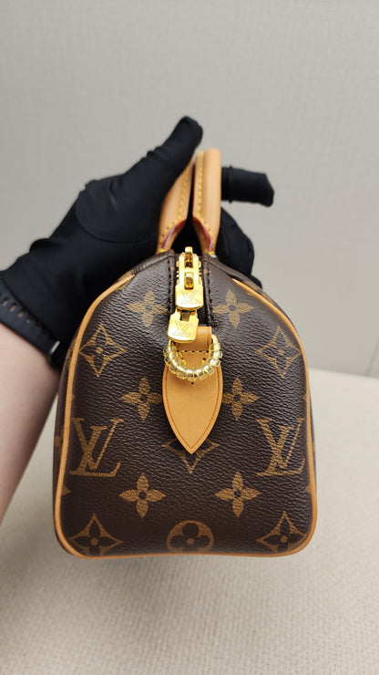 LV Monogram Speedy 20 Fuchsia