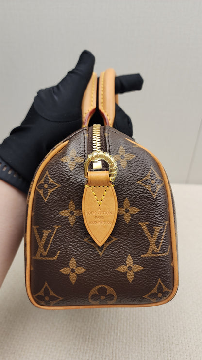 LV Monogram Speedy 20 Fuchsia
