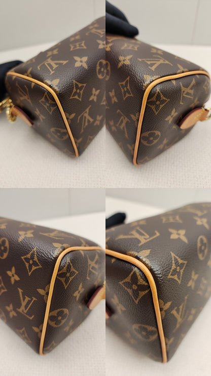 LV Monogram Speedy 20 Fuchsia