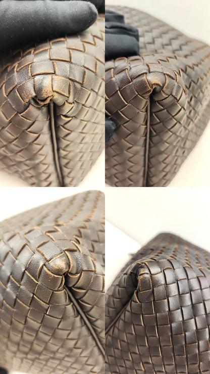 Bottega Veneta Brown Intrecciato Sloane Hobo