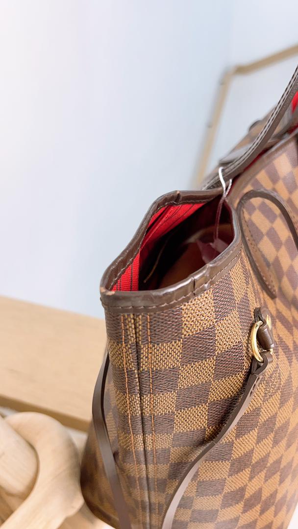 LV Damier Ebene Neverfull MM