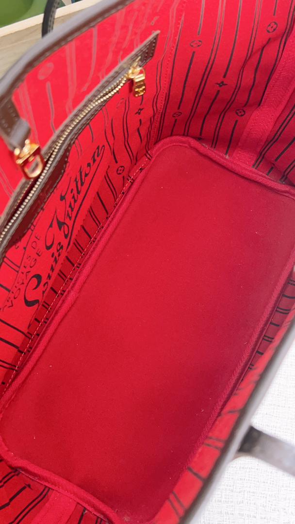 LV Damier Ebene Neverfull MM