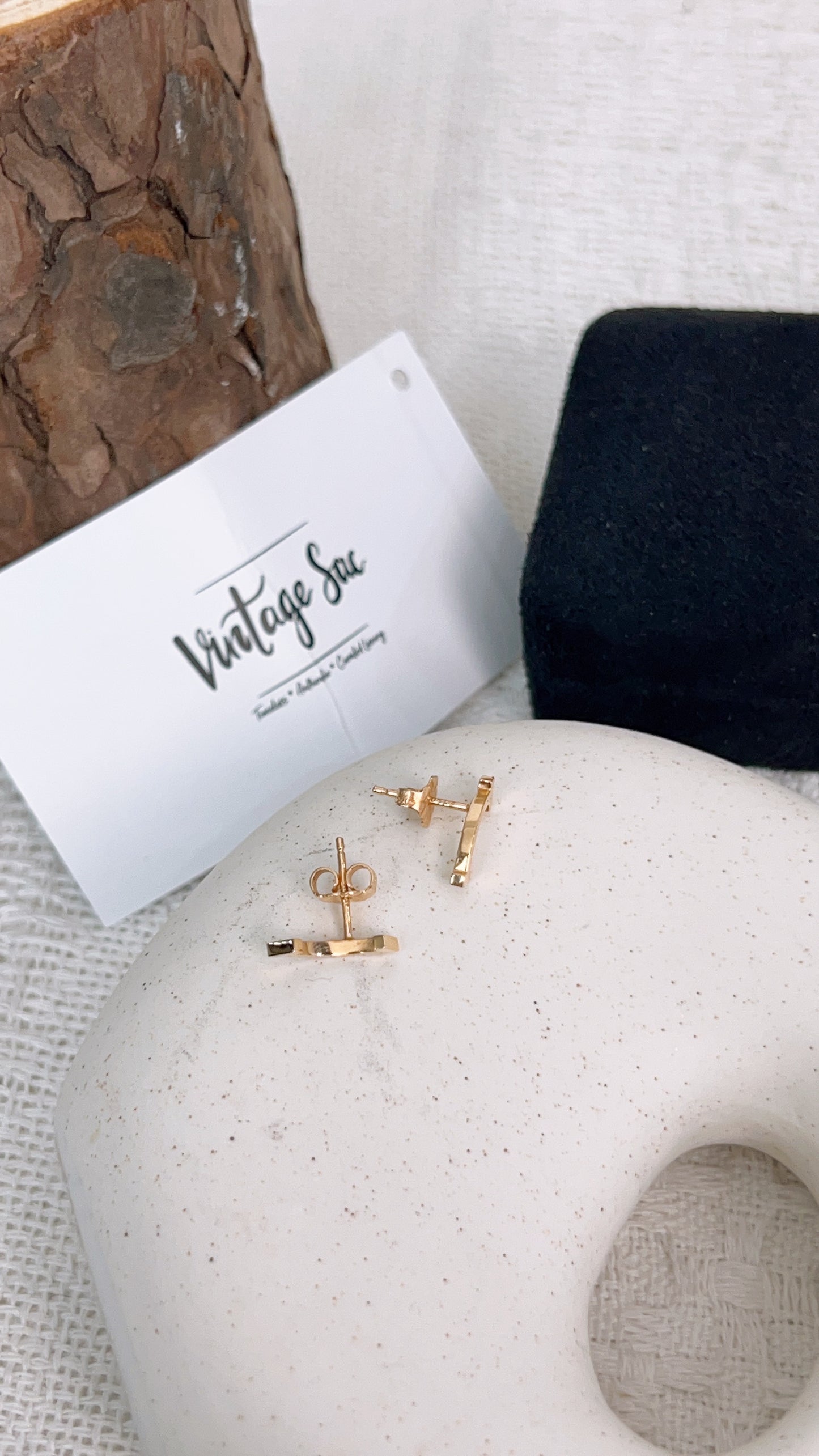 Tiffany & Co T Smile Yellow Gold Earrings