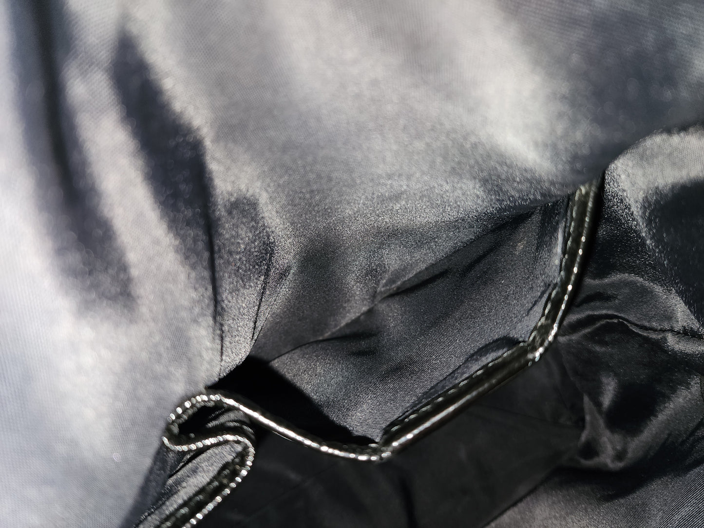Burberry Black Nylon Beat Check Victoria Tote