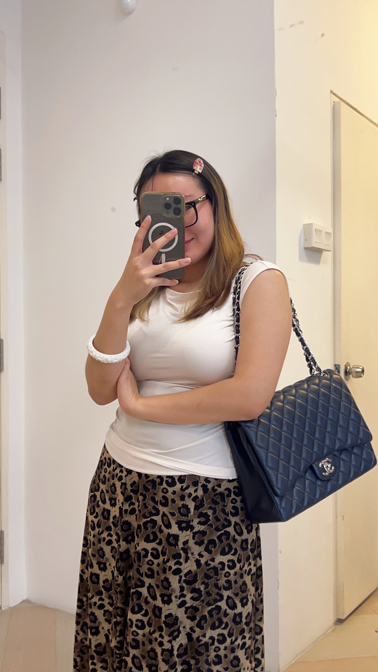 Chanel Blue Caviar Maxi CF SHW