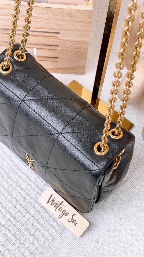 YSL Black Lambskin Mini Jamie 4.3 (GHW)